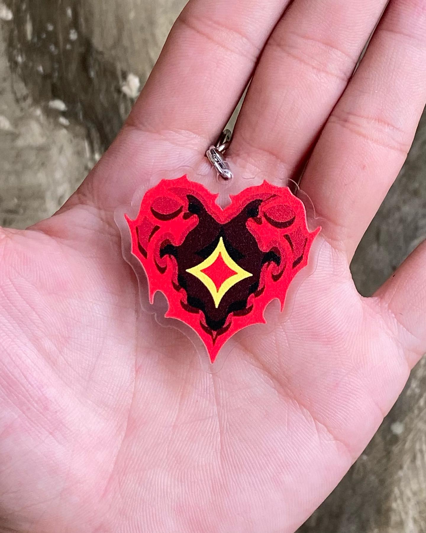 trái tim rực lửa