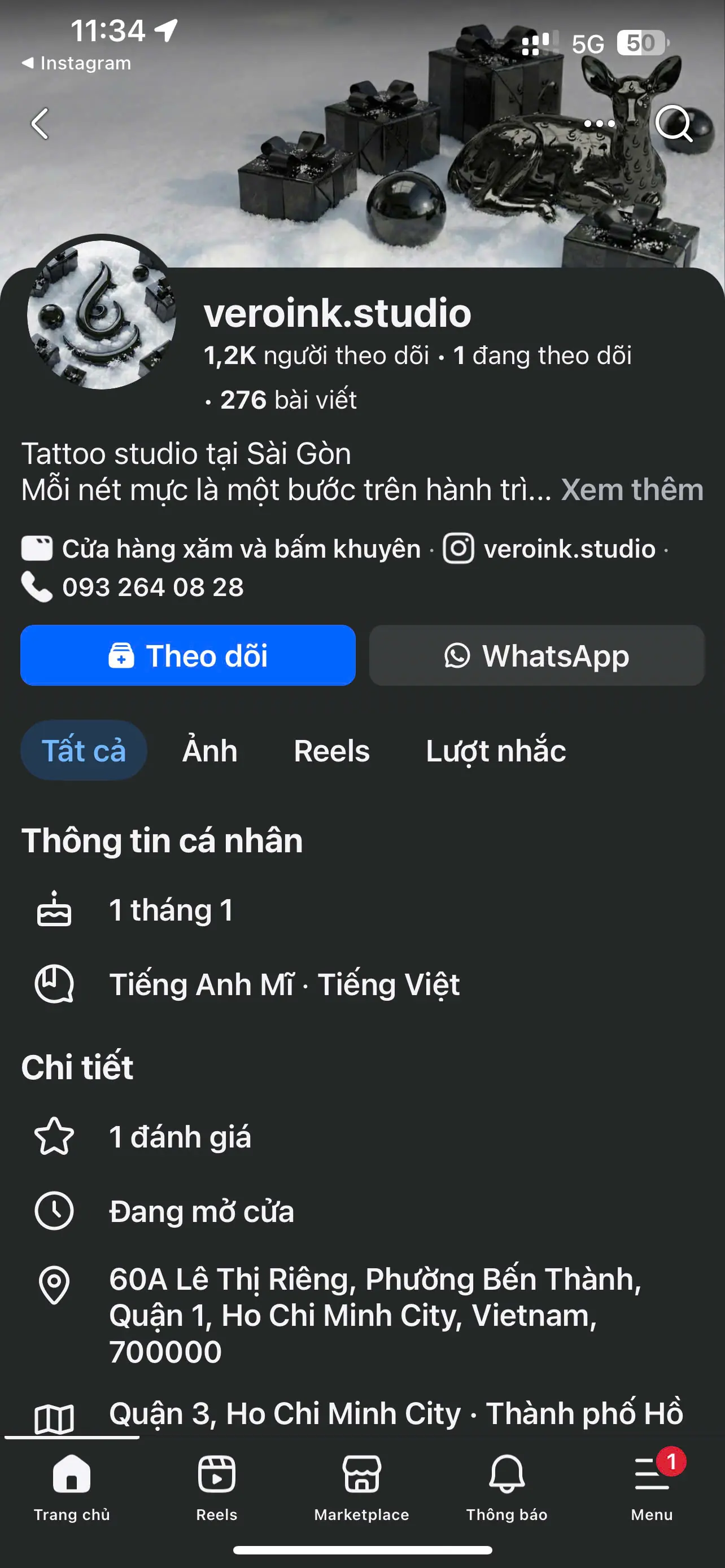 Fanpage: Vero Ink